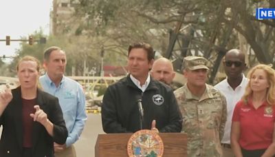 ‘Do we have to regulate everything?’: DeSantis on Milton crane crash