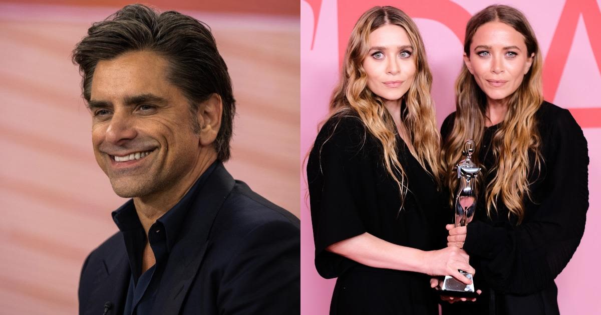 'Full House' Star John Stamos Shares Rare Photo With the Olsen Twins