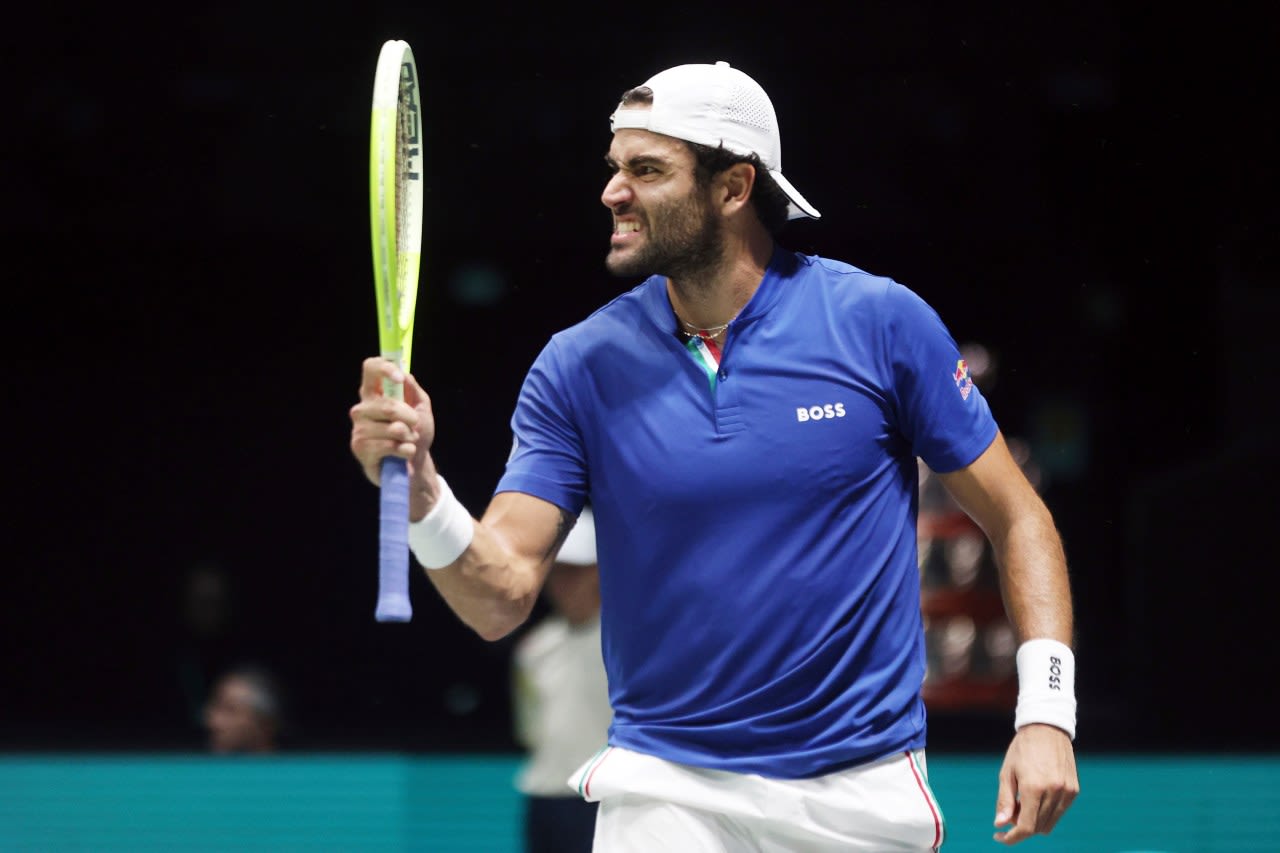 Defending champion Italy to take on Argentina in Davis Cup Finals in November