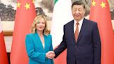 Particular encuentro entre Xi Jinping y Giorgia Meloni en Pekín