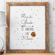 A3 Print Illustration Poster Plakat Waschbär Baby Junge mit Spruch "das ...