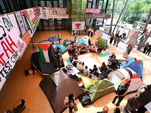 Propalästinensisches Protestcamp an Uni Bremen wird geräumt
