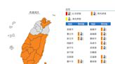 全台13縣市明高溫亮橙燈 南高屏防38℃極端高溫