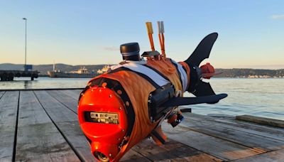 These supersized clownfish robots could be coming to waterways in the Middle East