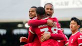 Liverpool sigue en la pelea por el título de la Liga Premier con triunfo 3-1 ante Fulham