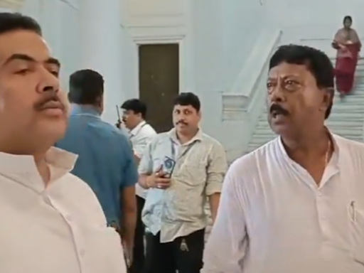 'Opposition MLAs not safe ...': BJP's Suvendu Adhikari says TMC MLA tried to 'assault' him in Bengal Assembly premises | India News - Times of India