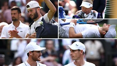 Tears, showmanship and standing ovations: Inside a monumental day for Wimbledon’s Brits
