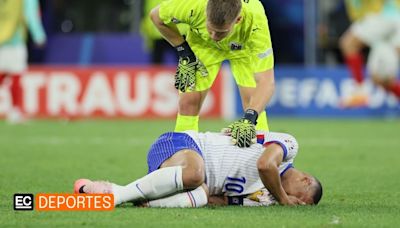 (Video) Kylian Mbappé se rompe ¿Se termina su Eurocopa?