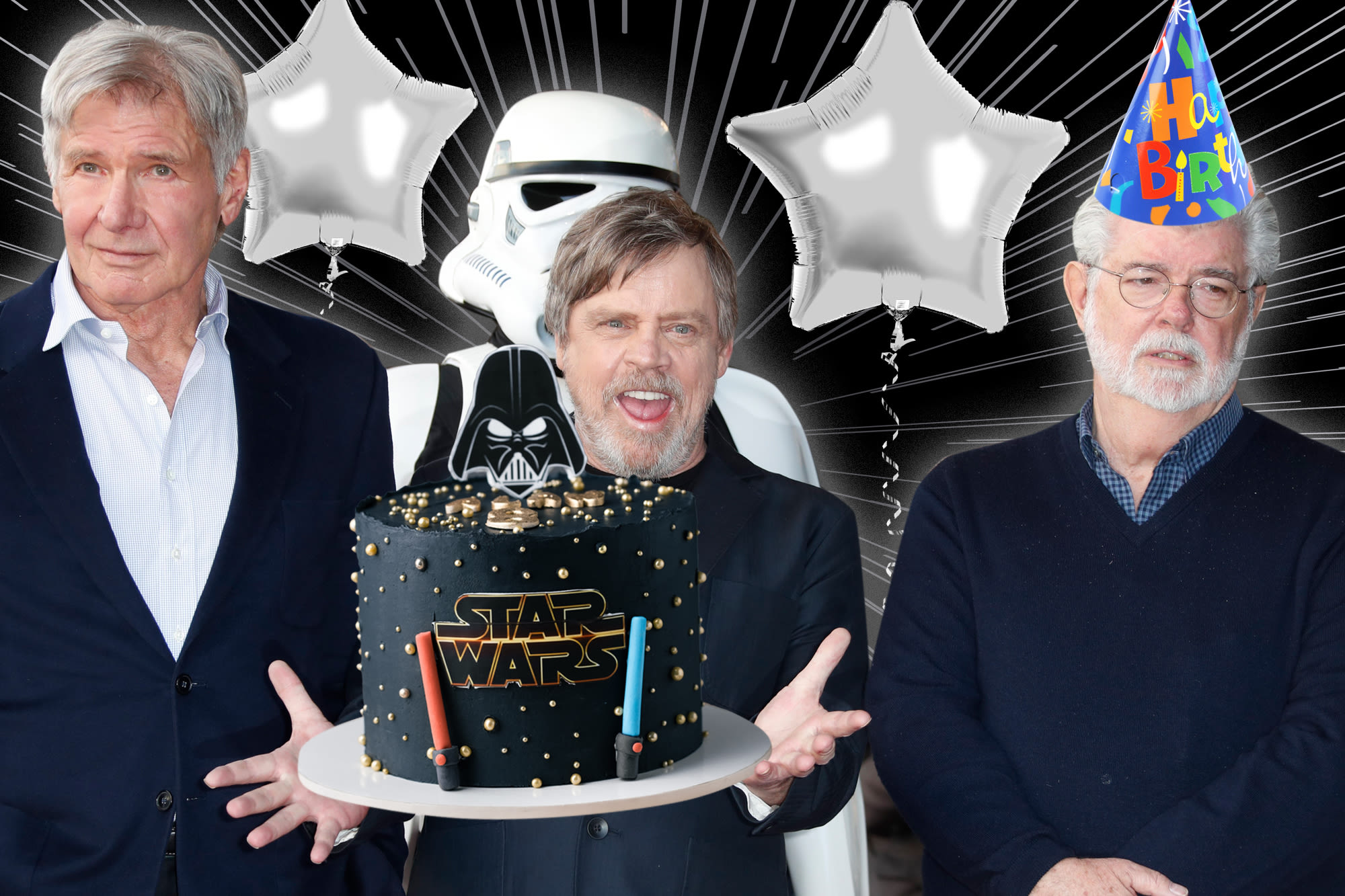 Inside George Lucas’ star-studded 80th birthday bash — with ‘Star Wars’ and ‘Indiana Jones’-themed music and emcee Steve Martin