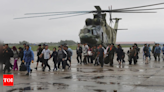 North Korea mobilises military helicopters for flood rescue - Times of India