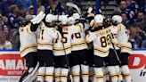 Bergeron gets 1,000th point, streaking Bruins beat Lightning