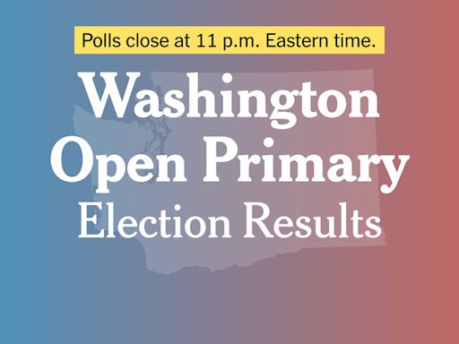 Washington Governor Primary Election Results