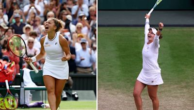 Paolini vs. Krejcikova: Wimbledon conoce a las finalistas del cuadro femenino - La Tercera