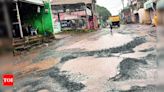 Byadagi chilli market road condition | Hubballi News - Times of India