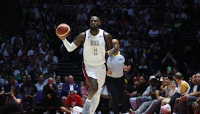 LeBron propels Team USA past Germany in final pre-Olympic game