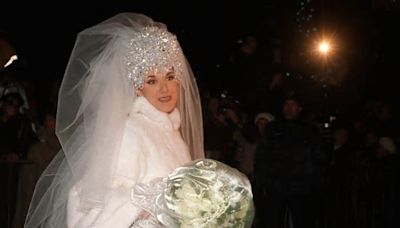 Céline Dion sérieusement blessée par sa coiffe de mariage, elle raconte