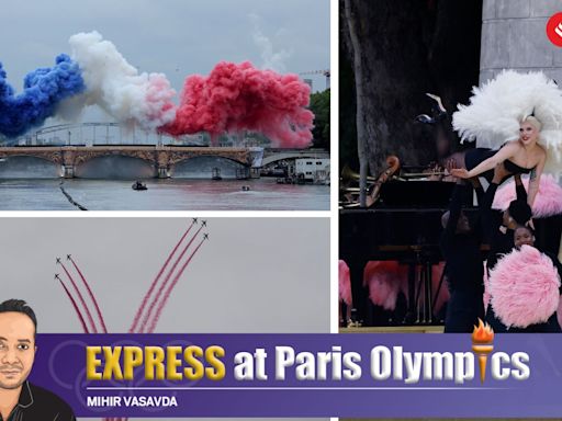 Olympics begin with boat party — Lady Gaga singing, children taking the flame from Zinedine Zidane — as Paris puts behind terror scare