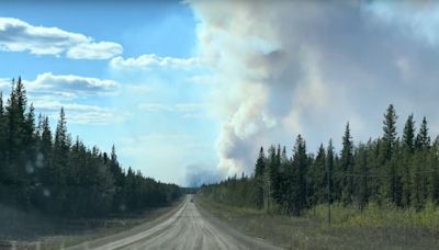 Some N.W.T. communities forced to make other evacuation plans as wildfires close roads