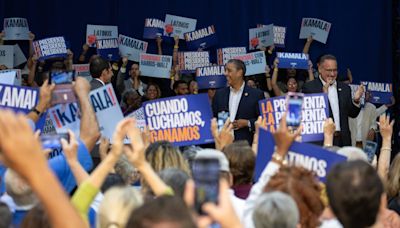 Fiestas, mítines y un nuevo anuncio en español: la campaña de Harris por el voto latino se intensifica