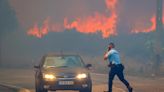 Peligro máximo de incendio en las zonas de Portugal fronterizas con España