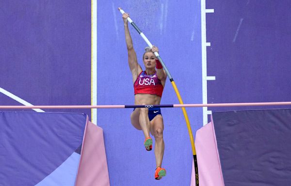 Olympic pole vault: Australia's Nina Kennedy and USA's Katie Moon stage another epic showdown ... with Kennedy prevailing