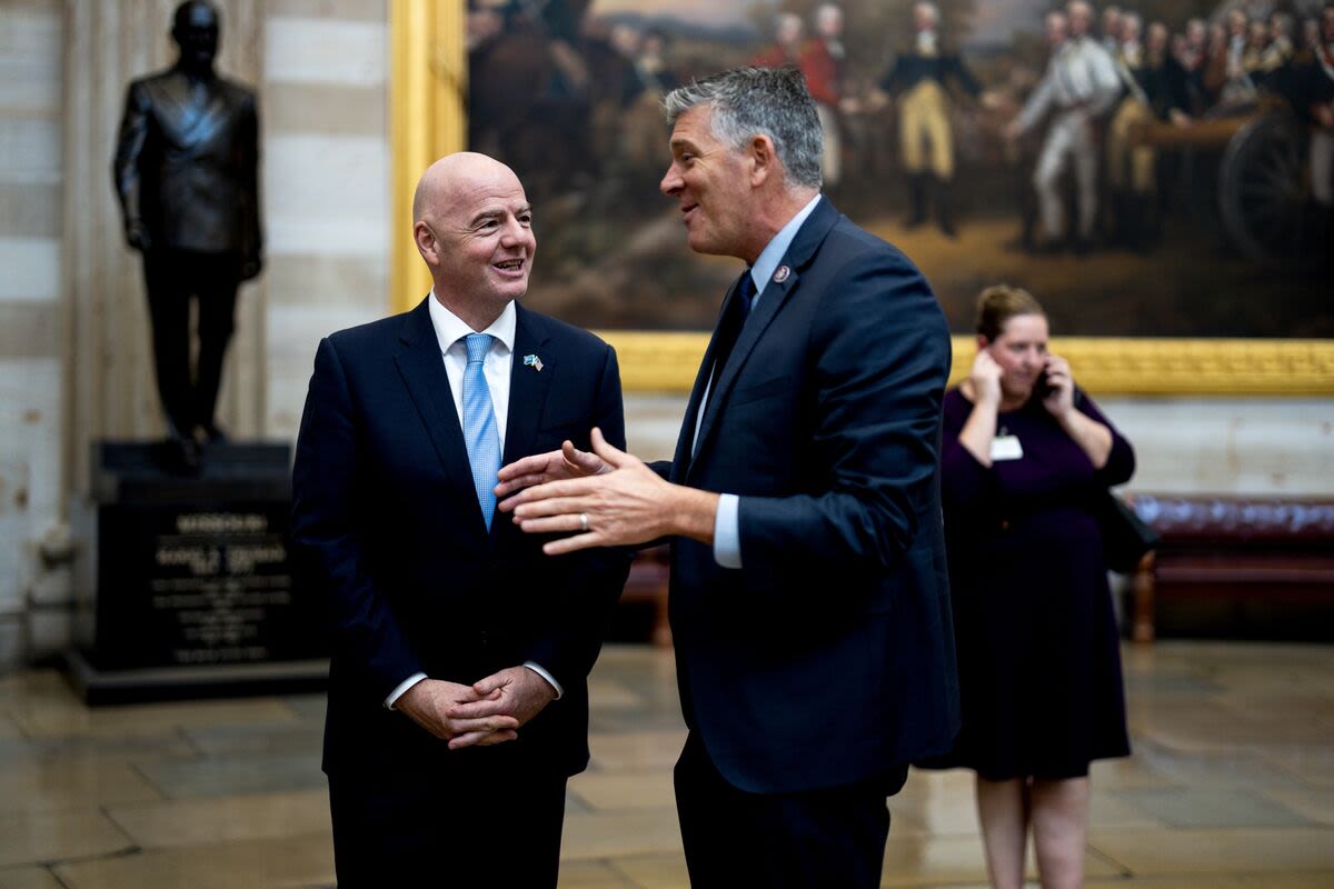 FIFA President Visits US Capitol to Discuss 2026 World Cup