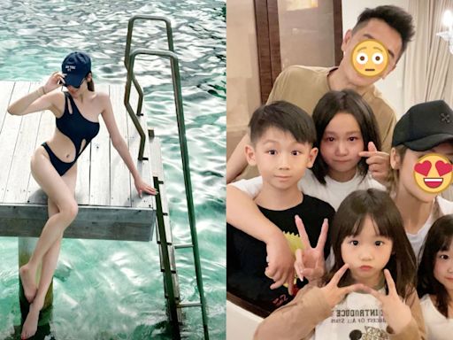 前TVB小生38歲索爆老婆大騷生四胎完美Body 網民：老公知足了