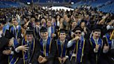 Graduation ceremonies begin at California universities without major war protests