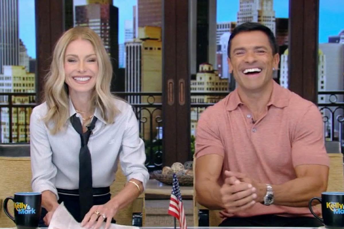 Mark Consuelos drops cheeky nickname for one of his and Kelly Ripa's children on 'Live': "Made in Montreal"