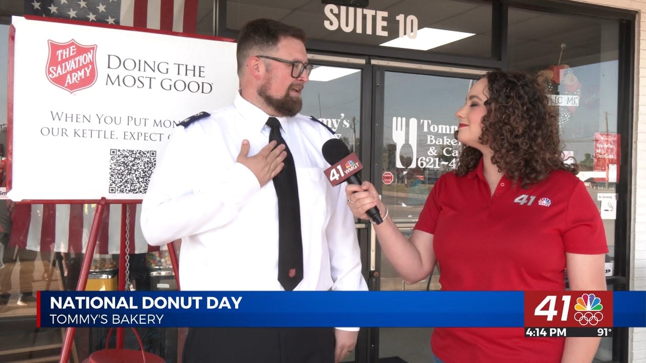 Tommy's Bakery to donate portion of proceeds to Salvation Army for Donut Day - 41NBC News | WMGT-DT