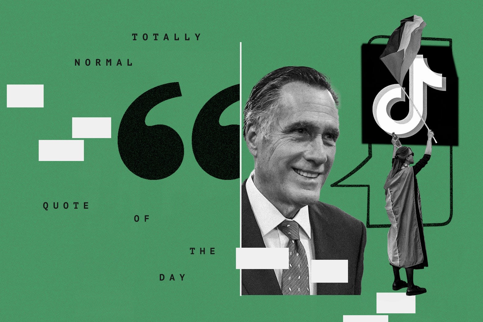 Mitt Romney Has a Wild Theory About the TikTok Ban