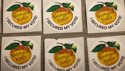 Georgia primary election results counties T-Z