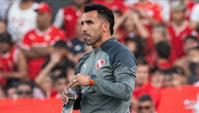 Carlos Tevez dejará de ser el técnico de Independiente después de dirigir el partido contra Platense