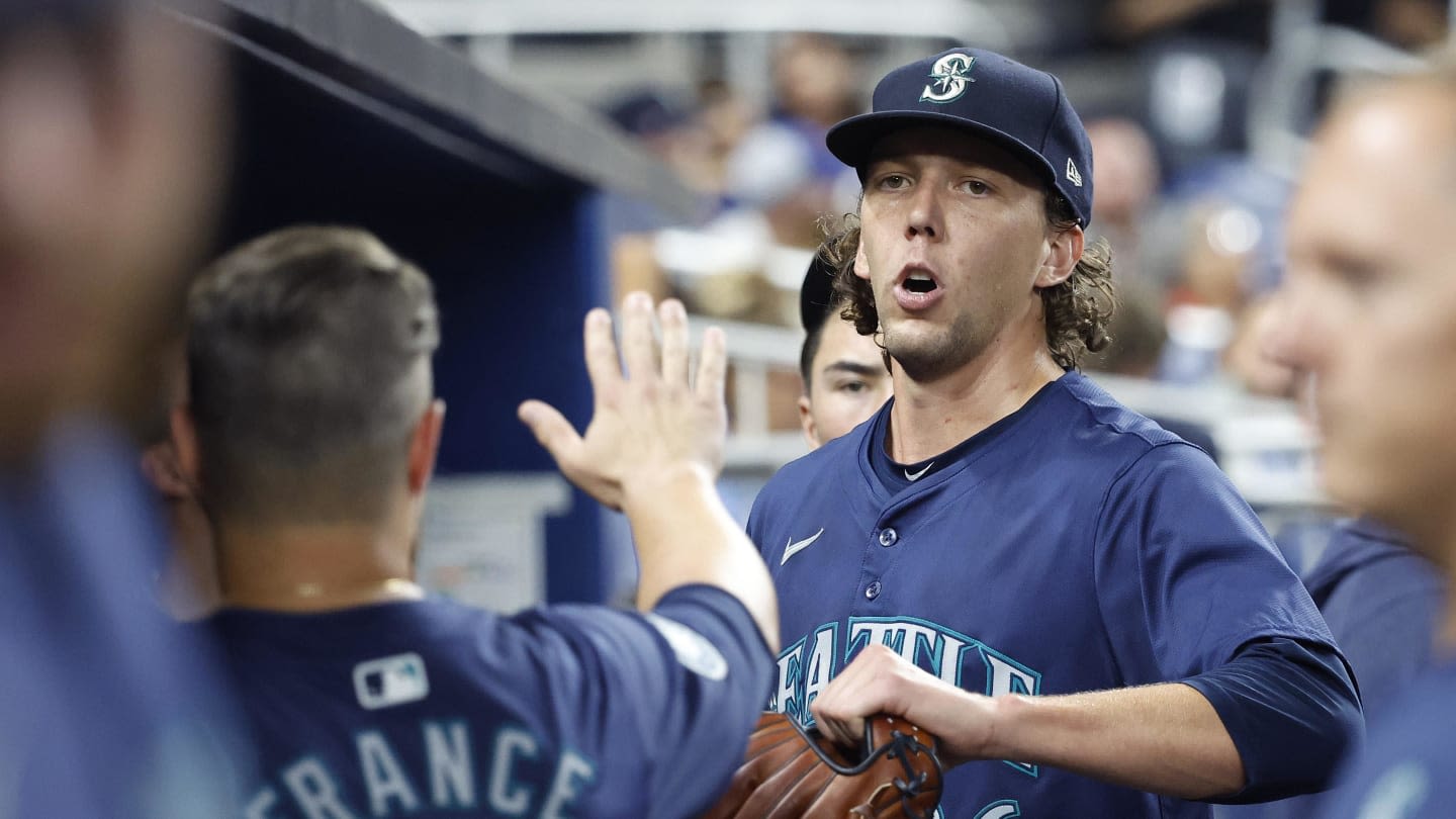 Seattle Mariners Logan Gilbert Named to First All-Star Team