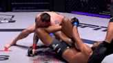 PFL vs. Bellator: Champions video: A.J. McKee taps Clay Collard with triangle armbar in 70 seconds