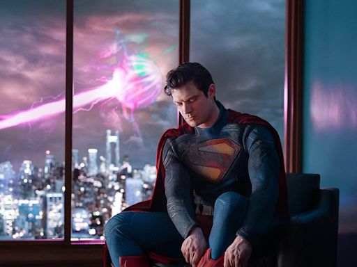 David Corenswet's Superman revealed in James Gunn reboot first look