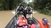 More storms move through Houston area, where hundreds have been rescued from floodwaters