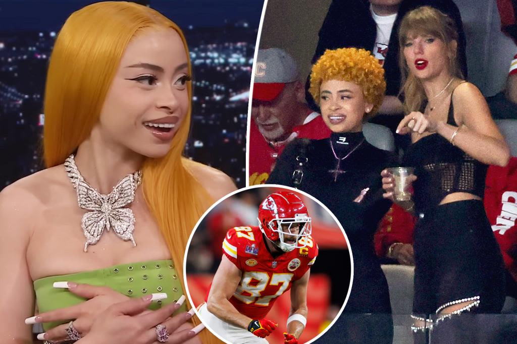 ‘Confused’ Ice Spice relied on Taylor Swift’s football knowledge at Super Bowl