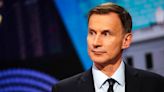 Hunt Vows Conservatives Will Cut Taxes If They Win UK Election