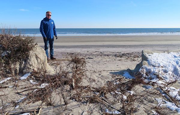 NJ announces emergency dune repairs in shore town penalized for doing them itself