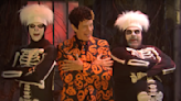 Any questions?! Tom Hanks' David S. Pumpkins returns to 'Saturday Night Live' for Halloween