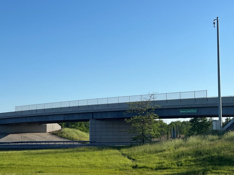 Beaver Island Parkway bridge reopens ahead of holiday weekend