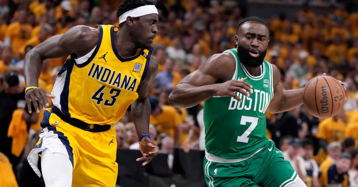 'Young King!' LeBron James Anoints Celtics' Jaylen Brown on Way to NBA Finals