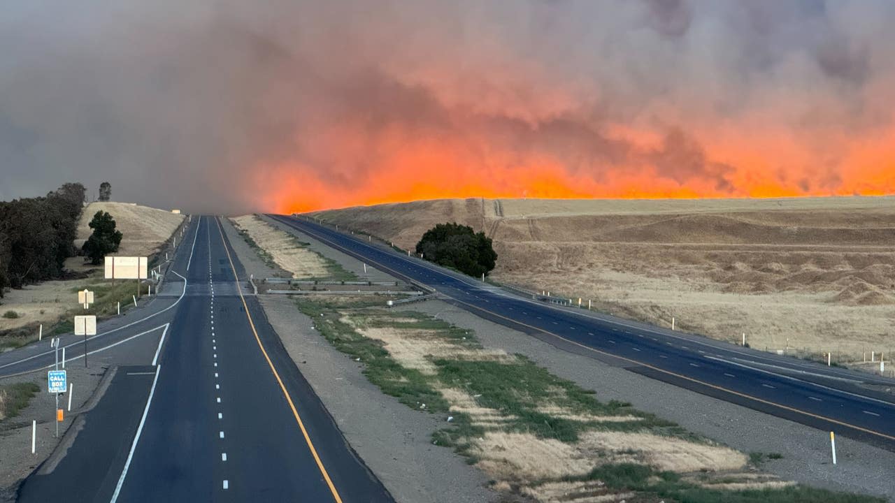 Corral Fire explodes to 10,000 acres east of Livermore, evacuations underway