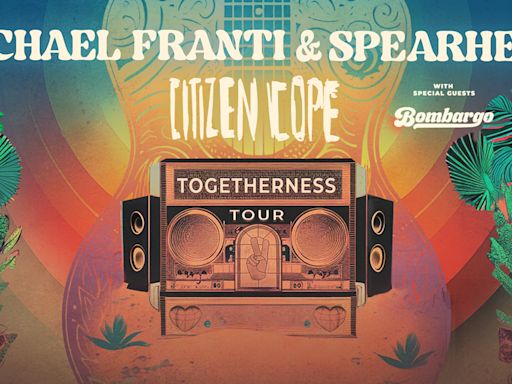 Win tickets to Michael Franti & Spearhead with Citizen Cope and Bombargo!