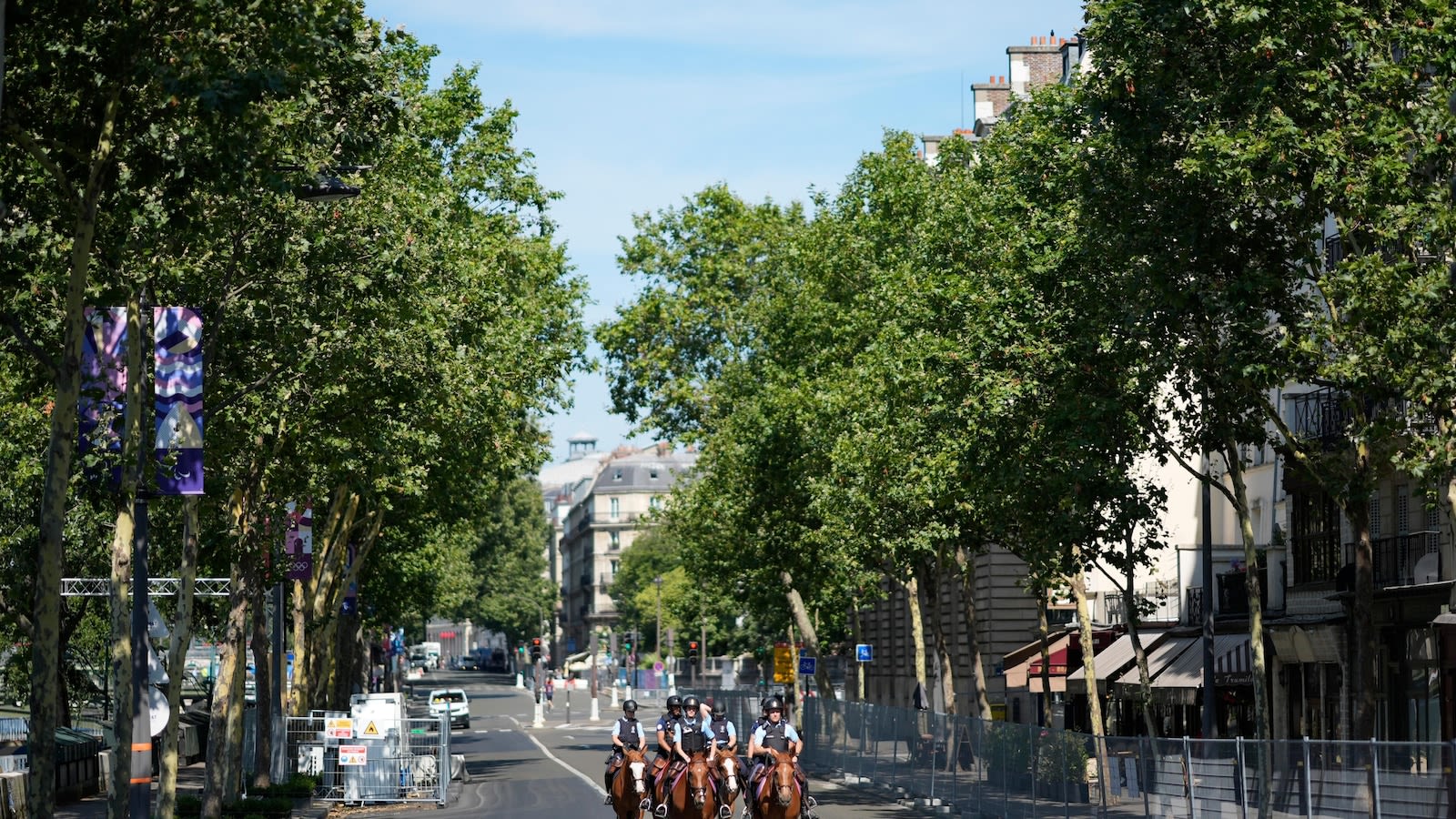 AP PHOTOS: Police and military secure the city ahead of the Olympic Games