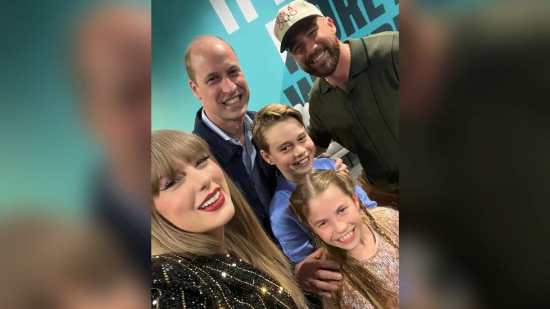 Taylor Swift used a truly Royal moment to go Instagram official with Travis Kelce