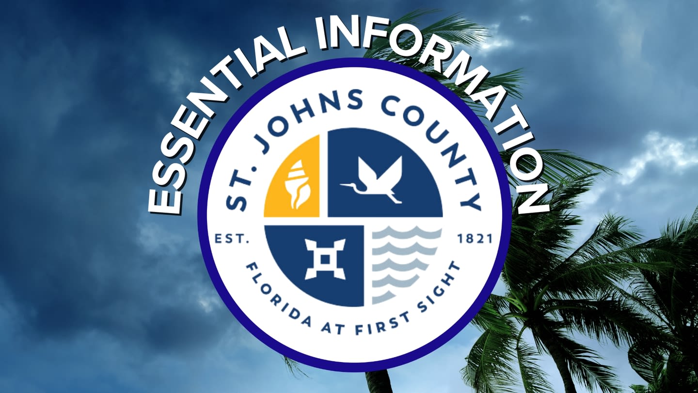 St. Johns County prepares for Tropical Storm Helene, residents urged to take action