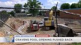 Cravens Pool reopening pushed back, looking for first swimmers since 2019