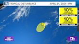 What April tropical disturbance indicates about 2024 Atlantic hurricane season